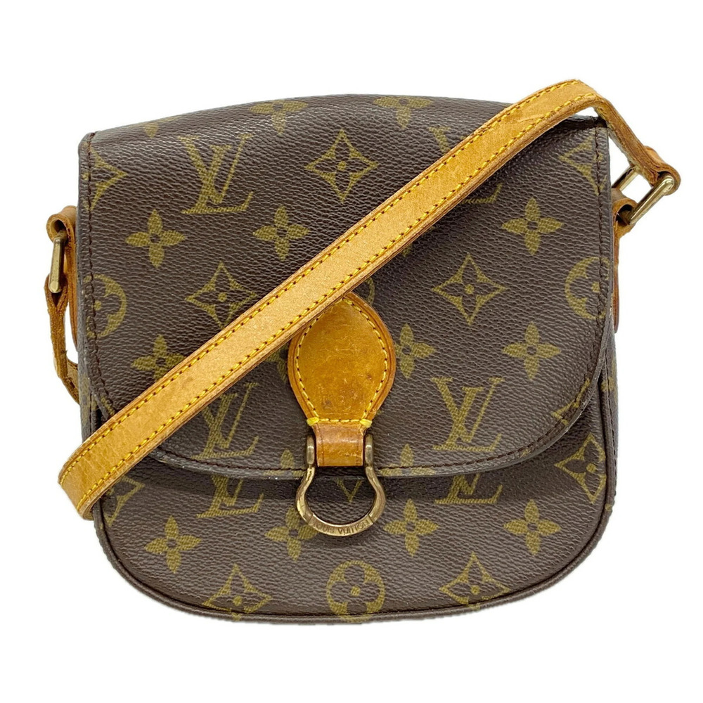Louis Vuitton Mini Saint Cloud Shoulder Bag M51244 Brown Women's